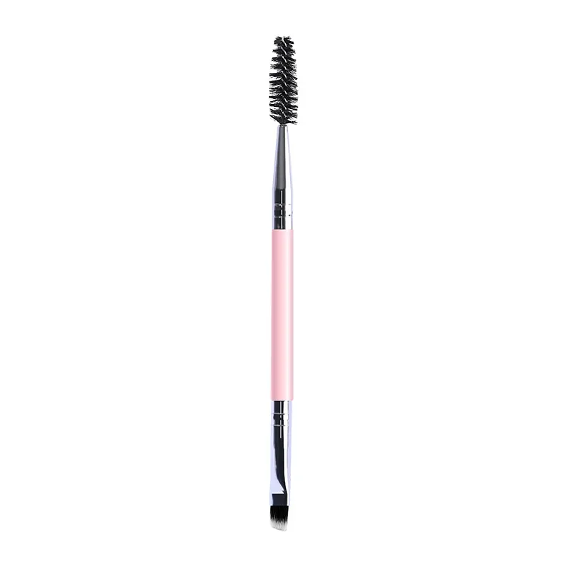 Soft Eyebrow Brush Eyelash Brush 2 in 1 Professional Contouring Eye Brow Eyeliner Makeup Brushes Eyes Blending Cosmetic Brushes