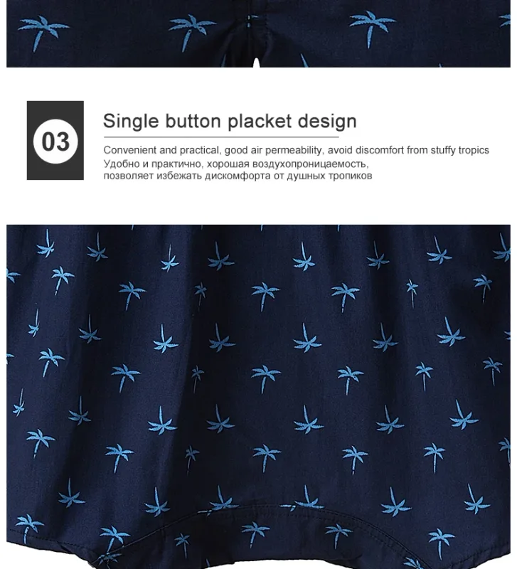 Men's Cotton Boxer Shorts, Printed Pattern na Panlalaking Underwear, College Style Shorts, Summer Breathable at Kumportableng Kasuotang Pang-laswang — image 14