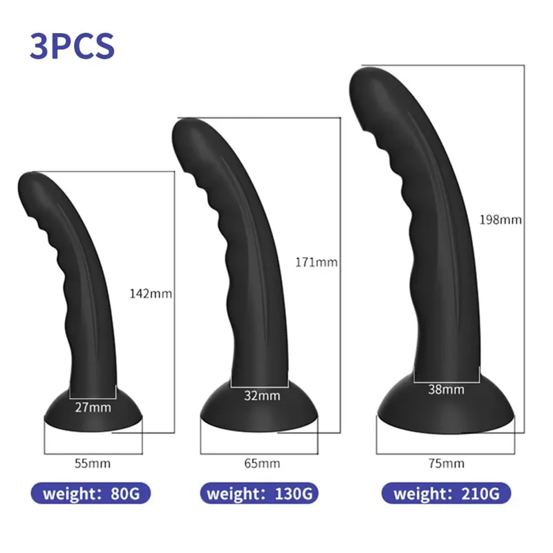 Vibrador de silicone falso pau pênis grande anal butt plug ventosa massageador de próstata masturbador feminino brinquedos sexuais adultos para mulher — image 10