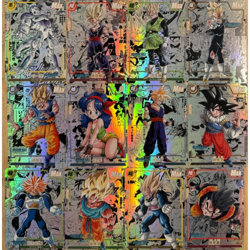 Anime characters Dragon Ball Super Bulma Cell DIY Homemade Bronzing texture Game toys Collection card Christmas birthday gift — image 4