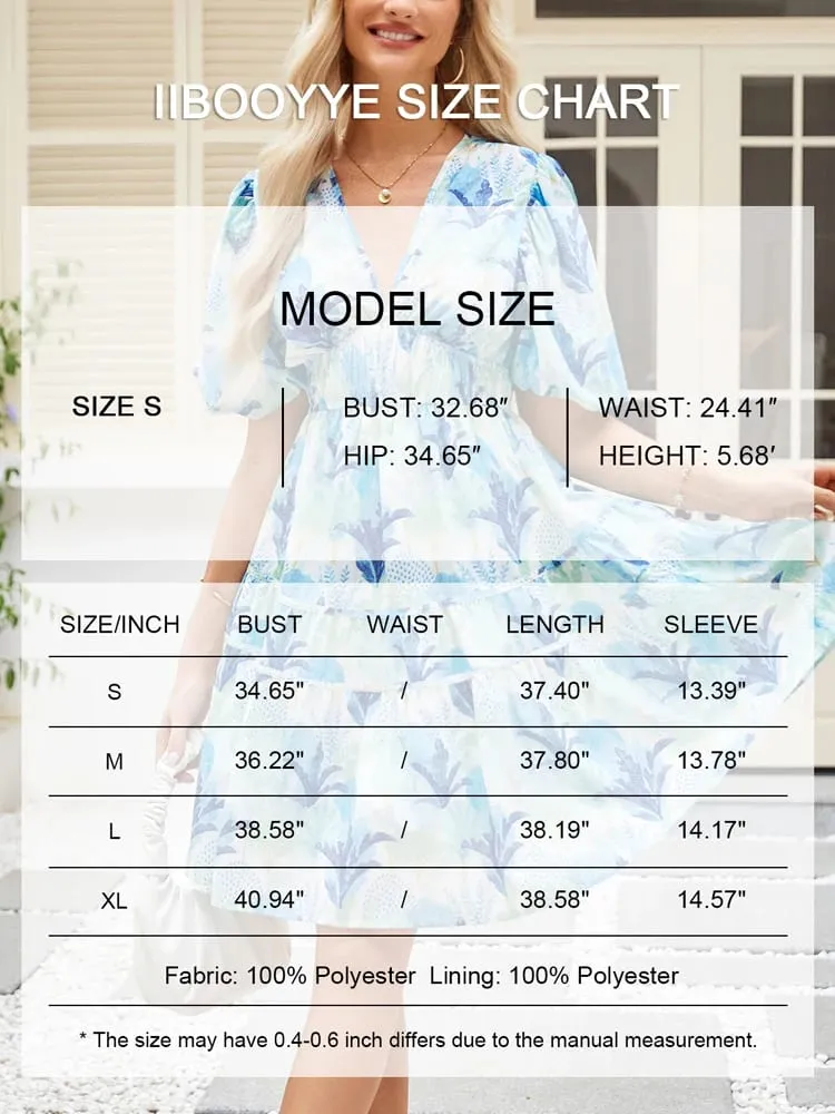 New Summer Comfortable and Loose-Fitting Short-Sleeve Casual Women's Dress with an Elegant V-Neck and Fashionable Print — image 7