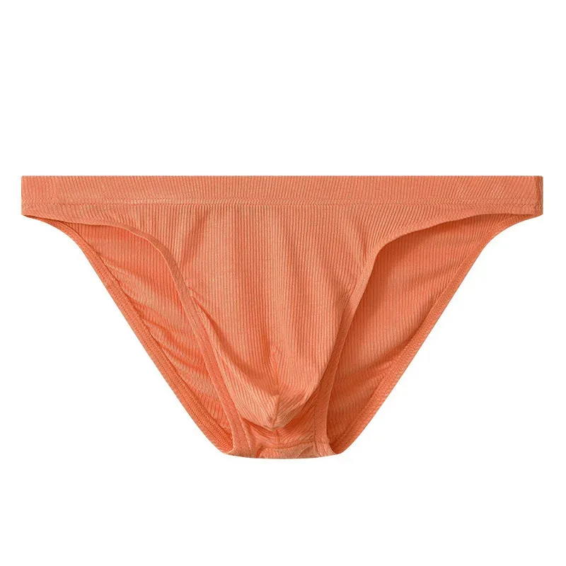 Herr Ribbtygsbyxor Kalsonger Man Sexiga underkläder Andas Låg midja Herr Bikinitrosor Cuecas Big Pouch Hombre Slips