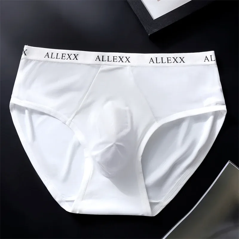 Adults 18 plus size men's underwear Ice silk lingeries for man 3D convex calzoncillos hombre thin cueca summer cuecas masculina — image 6