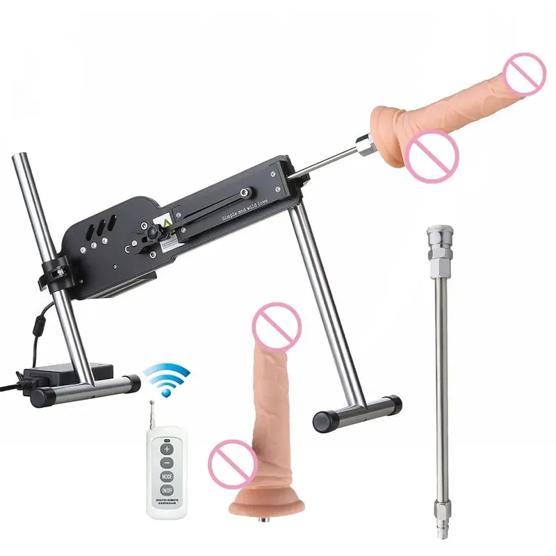 Upgrade Sex Machine with Remote Control Super Silent Ultra Adjustable Vac U Lock 30db 120W Love Machine with Free Big D