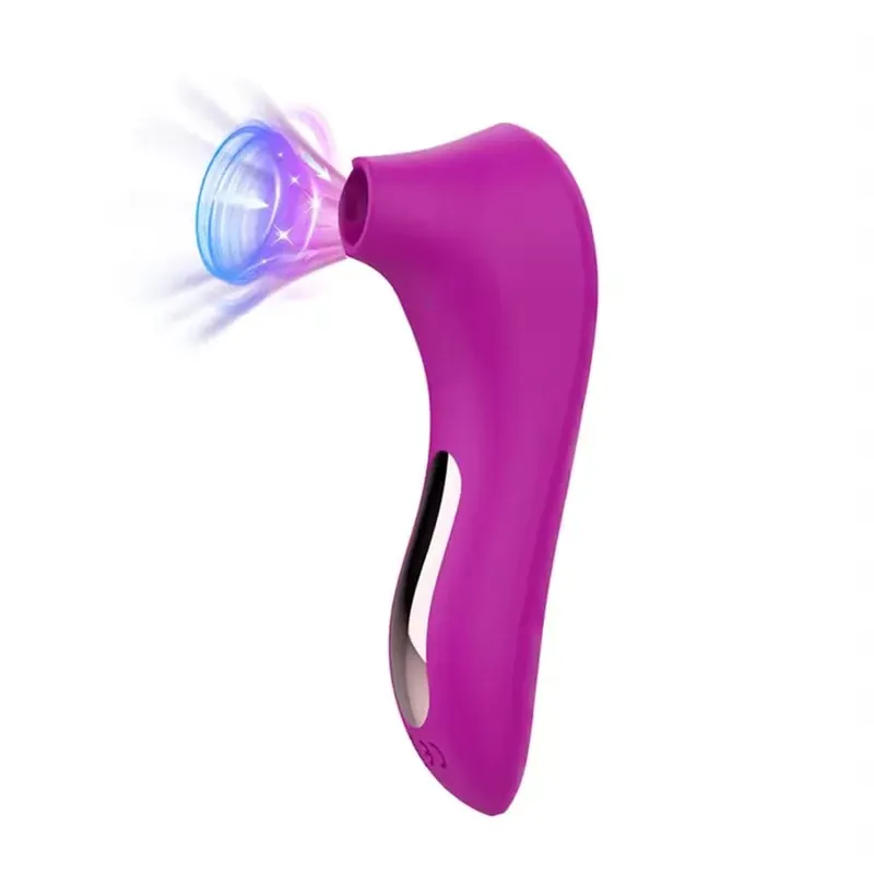 Clit Sucker Vagina Sucking Vibrator Clitoris Stimulator Blowjob Oral Nipple Licking Sex Toy for Women Masturbator Erotic Product — image 9