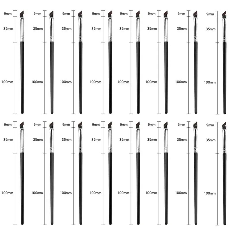 1-16pcs Upgrade Blade Eyeliner Brush Ultra Thin Fine Angle Flat Eyebrow Brush Liner Brow Place Makeup Brush Precise Detail Brush — image 26