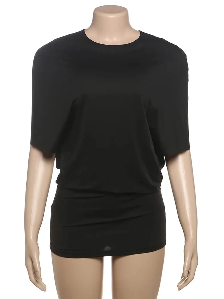 Nibber o-pescoço sexy sem costas mini vestido feminino y2k sólido tendência estilo meia manga picante meninas rua meia-noite moda magro outfits — image 6