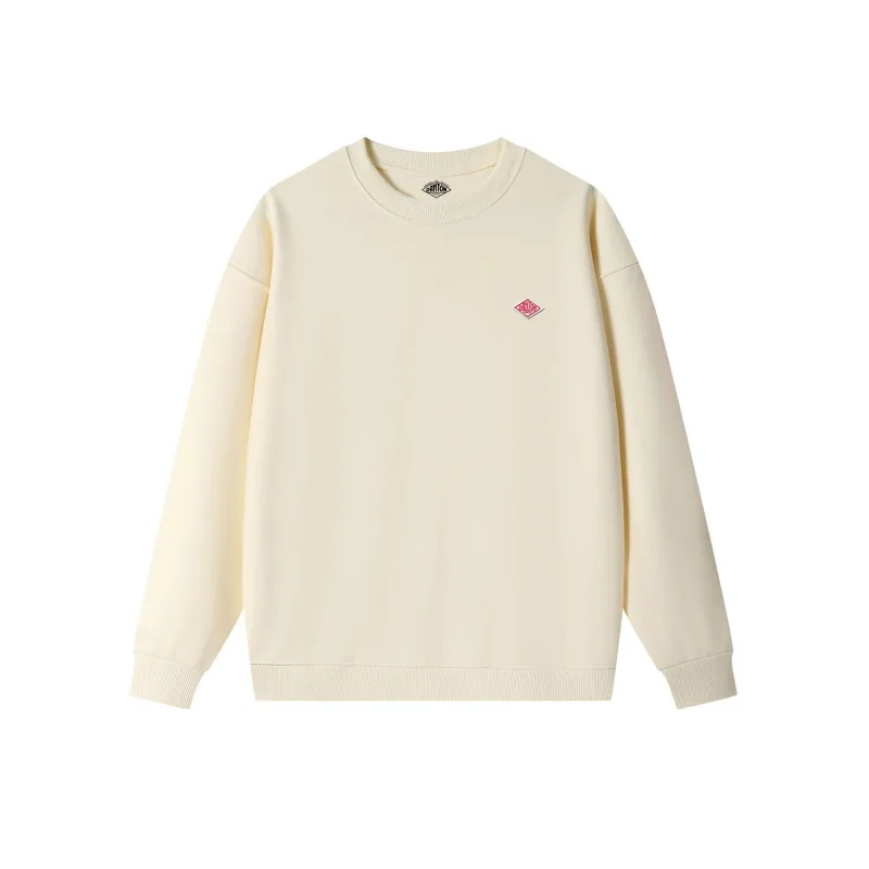 2025 Na-export sa Japan Autumn Thin Sweatshirt Kalalakihan/Babae Parehong Pagbuburda ng Cotton O-Neck Long Sleeve Loose Tracksuit Tops — image 15