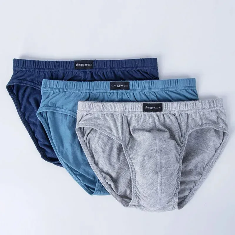 Cotton Underpants para sa Mga Panlalaking Brief Panlalaking Underwear Knickers Panties Pant Shorts Sexy Undies sa Sukat XL hanggang 6XL 2/3/4/5 Pcs/Lot — image 3