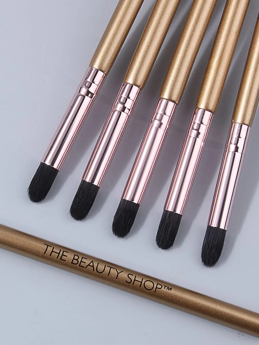 6pcs Detail Eyeshadow Brushes Set Soft Synthetic Precision Eye Makeup Brush for Eyeshadow Packing Cosmetic Tool — image 5