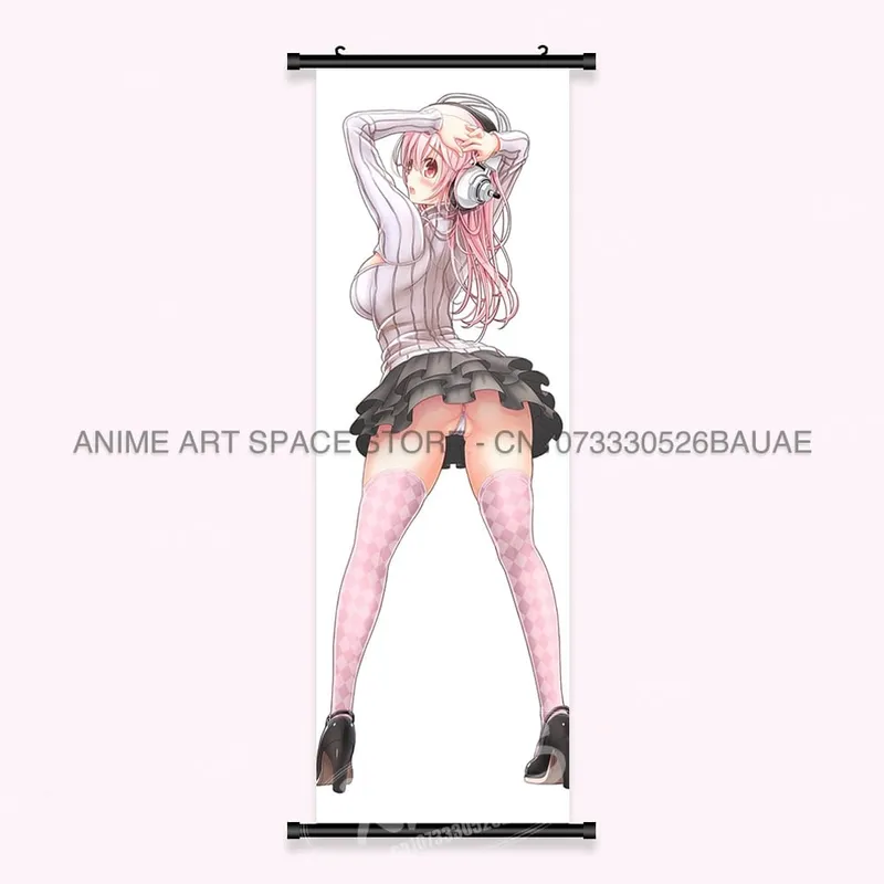Video game Wall Artwork Canvas Scrolls Picture Anime Movie Role Poster Hanging Painting Print Home Decoration For SUPER SONICO — image 10