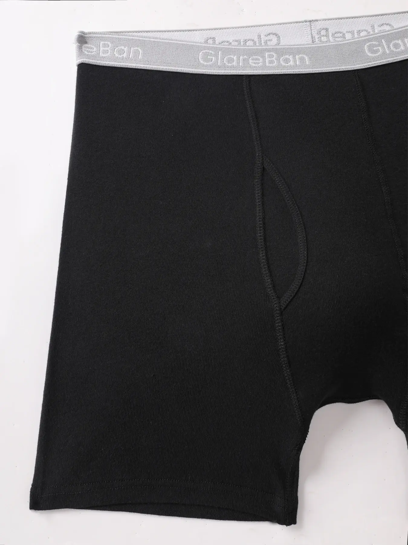 4 pçs preto perna longa 100% algodão boxer para homens nova roupa interior masculina marca calcinha e cuecas para homme shorts caixa deslizamento briefs — image 4