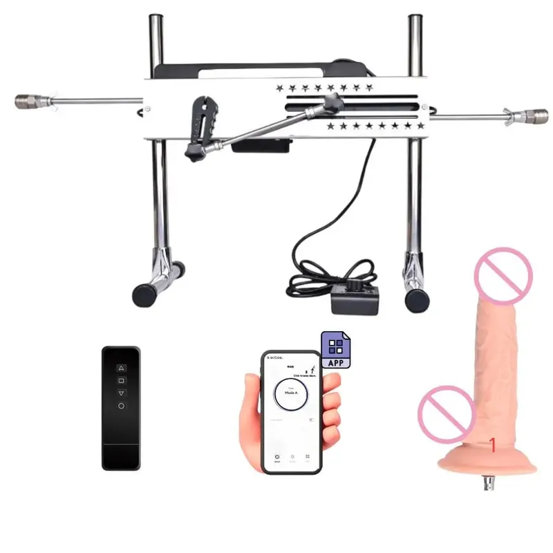 Rough Beast APP Control Makapangyarihang Sex Machine para sa Babae at Lalaki Masturbesyon Love Machine na may Dildo Toy Shop Penetration Sextoys — image 6