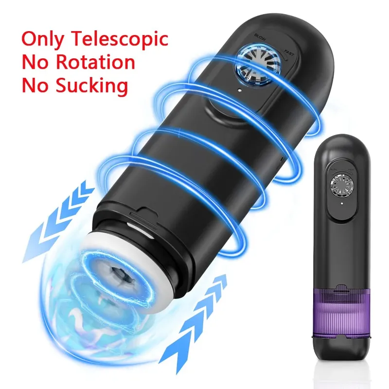 Masturbador masculino automático rotação telescópica homem masturbação copo lcd simulação digital boquete masturbador brinquedo sexual para homem — image 15