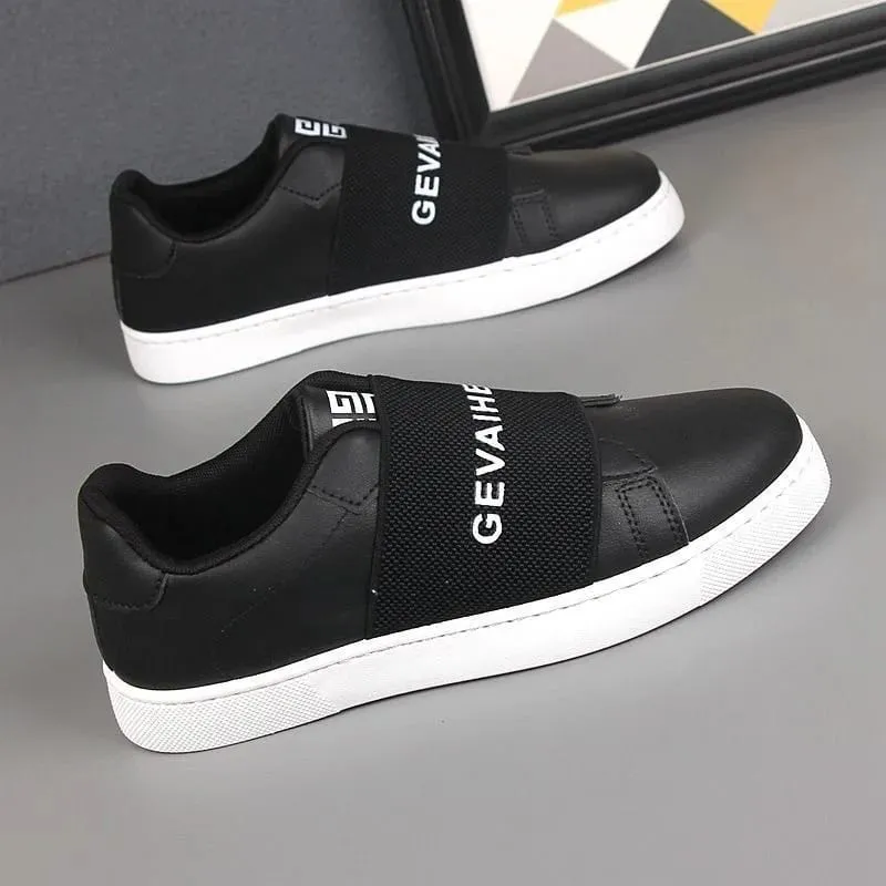 Trendy Brand Versatile Breathable Sneakers Four-season Casual Shoes Fashionable and Trendy Sports Shoes Lazy People Light Shoes
