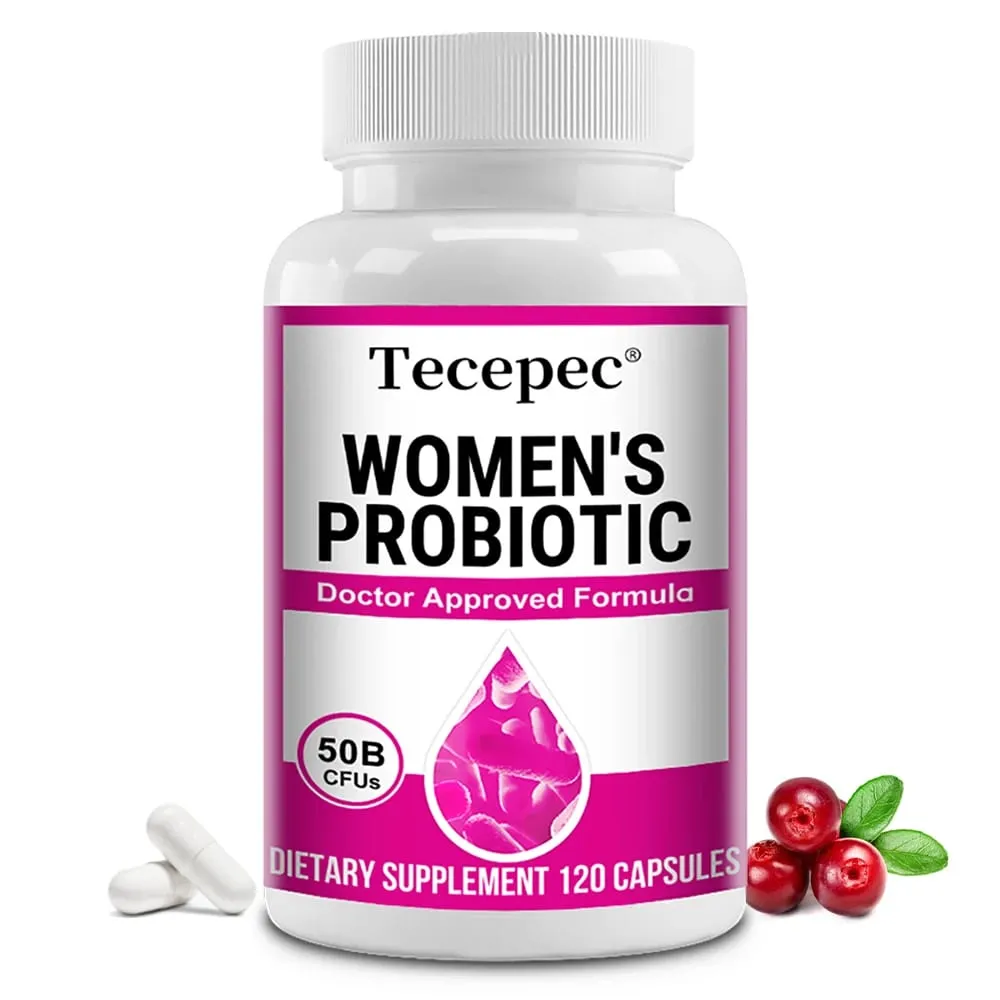 Probiotics for Women - 50 Billion CFU for Gut Health Bloating Relief Probiotics Nourish Digestion Digestive Health — image 1