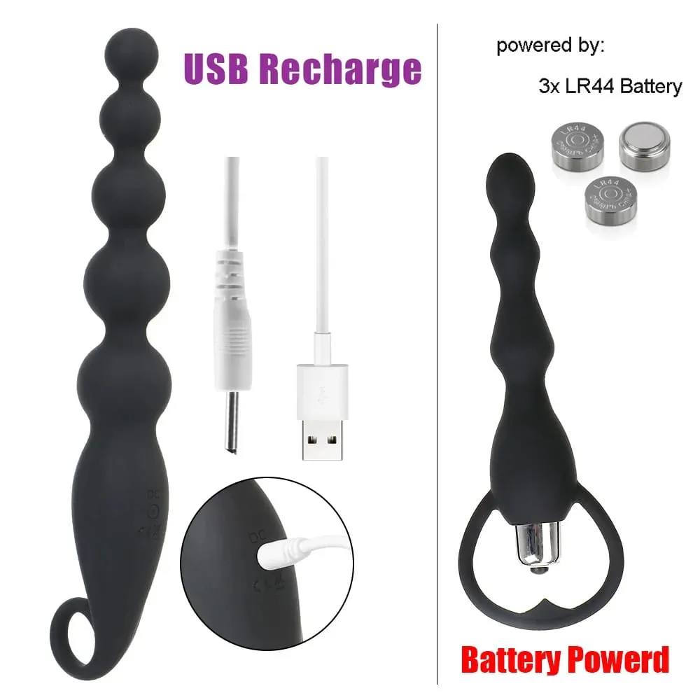 Anal Beads Vibrators For Women Butt Plug Clitoris Vaginal Stimulator Men Anus Dilator Fake Dildos Female Masturbator Sex Toys 18 — image 5