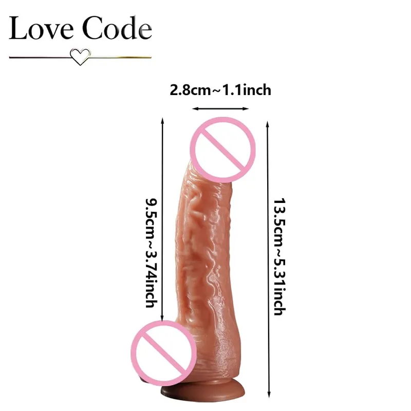 Realistic Dildos Sex Toys for Women Suction Cup Masturbator Big Dick Vibrator Anal Penis Dildo Adult Sex Toy Supplies 18+ — image 8