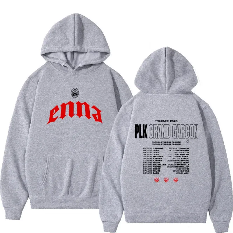 Rapper PLK Grand Garcon 2026 Tour Merch Hoodies Kasuotang Panlalaking Pambabae Fashion Hip Hop Pullovers Long Sweatshirts Streetwear — image 6