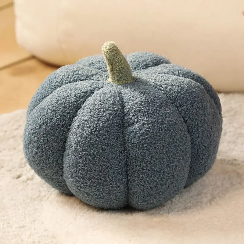 Home Decor Cotton Pumpkin Pillow Cute Soft Pumpkin Pillow Simulated Pumpkin Soft Back Cushion — image 1