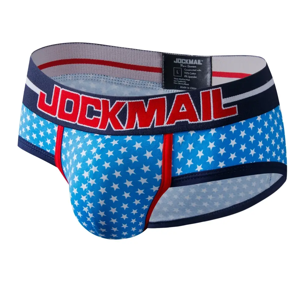 Panlalaking Underwear Briefs Cotton Printed Sexy Men Boxer Brief Slips Cueca Masculina Panties Calcinha Calzoncillos Hombre Breathable — image 20