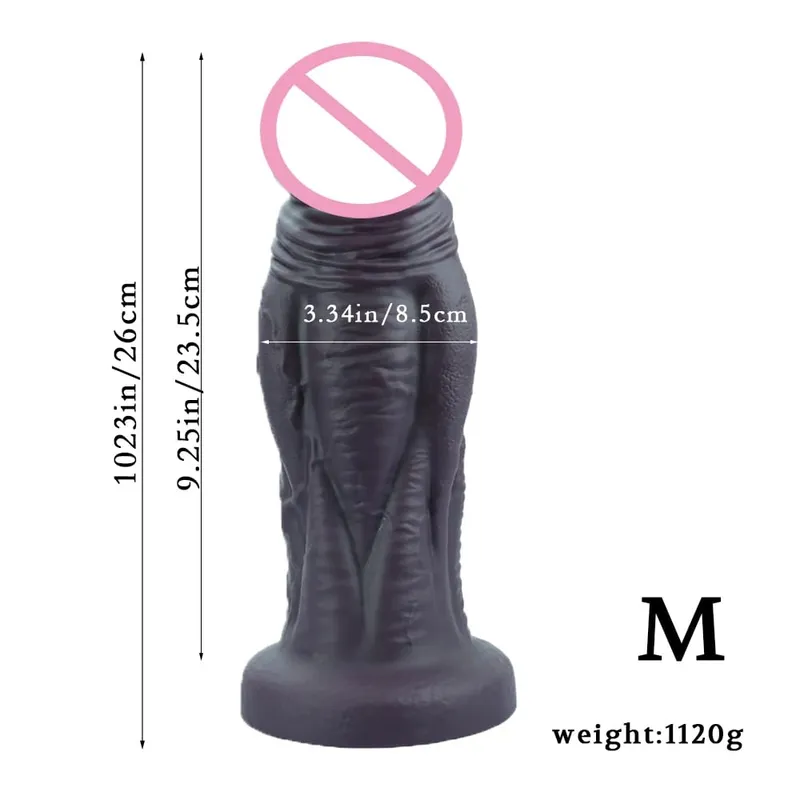 Super Big Skin Dildo Penis Prostate Massager Strap-on Silicone Realistic Anal Plug Masturbator Sexy Adult Huge Dildos Sex Toys — image 12