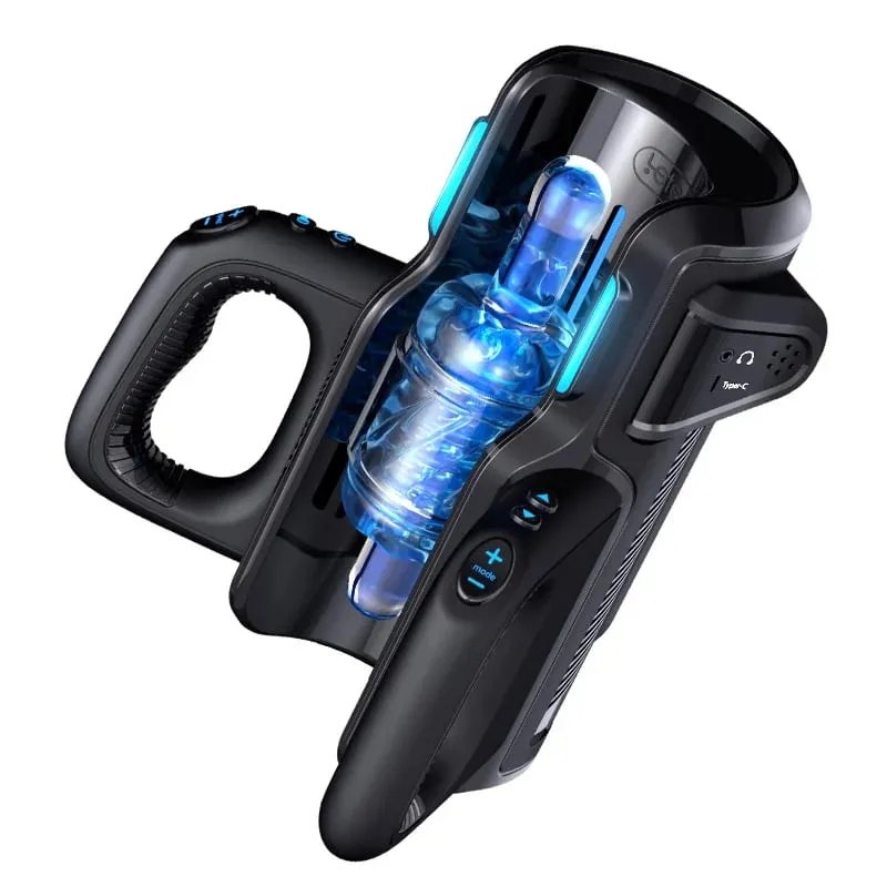 Leten THRUSTING-PRO High Speed Automatic Telescopic Male Masturbator Vagina Blowjob Piston Masturbation Cup Sex Toys for Men — image 3