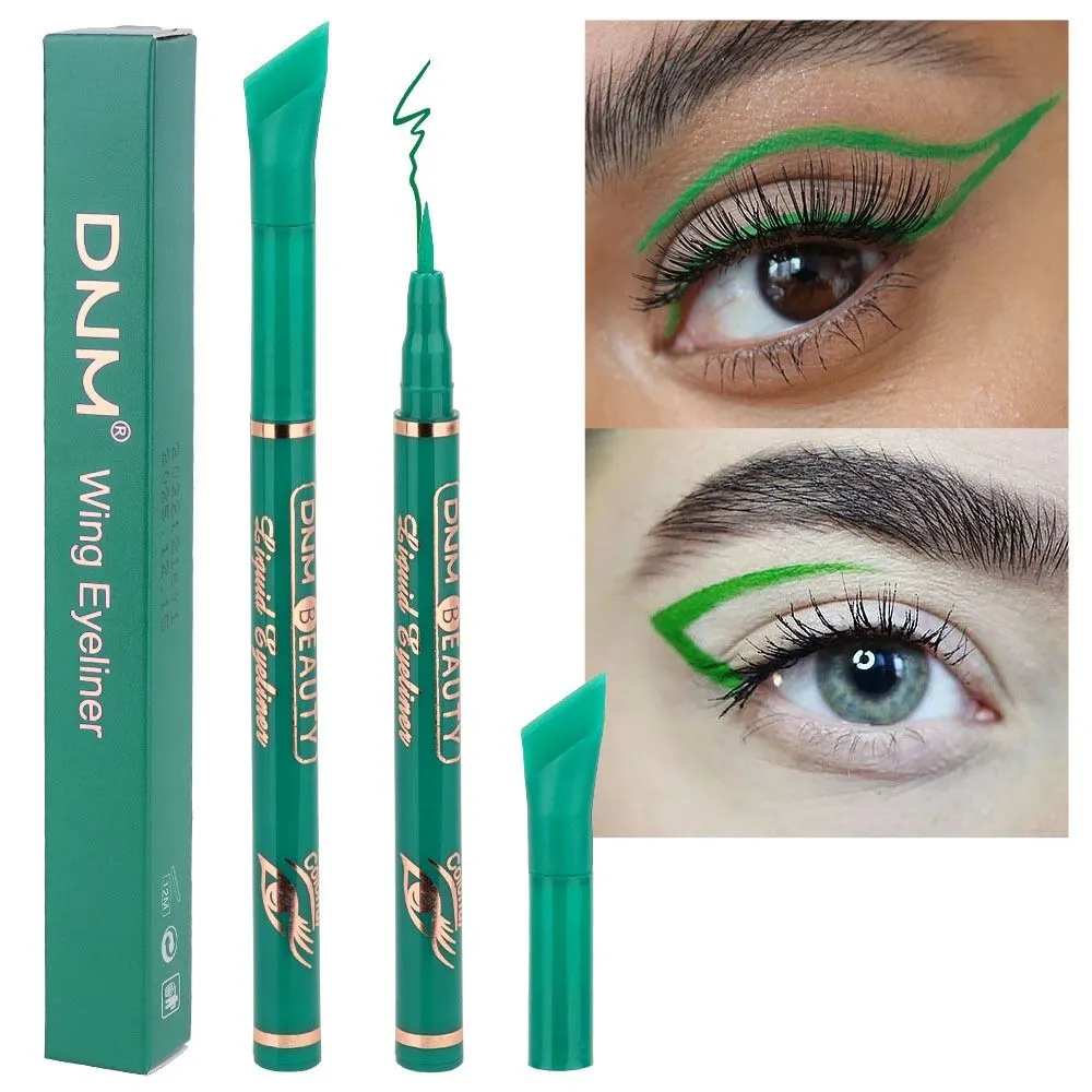 Waterproof Colored Eyeliner Quickly Drying Long-lasting Eye Makeup Pen Easy To Apply Smooth Ultra-thin Eye Liner Pencil — image 2