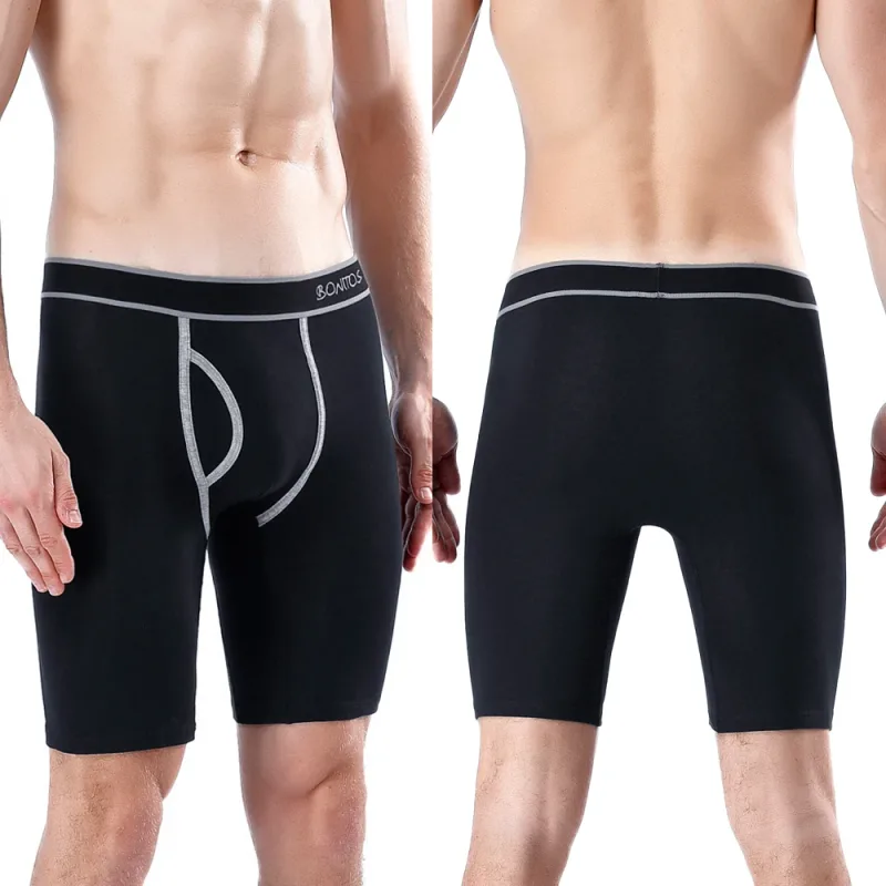 2026 New Style Bomullsfluga Boxer Långben Underkläder För Man Shorts Stor Storlek Och Trosor Homme Lyxmärke Boxerhomme kalsonger — image 5