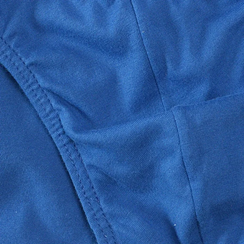5Pcs Random Color Men's 100% Cotton Breathable Briefs Comfortable Male Underwear Lingerie Sexy Elastic Panties Underpants — image 4