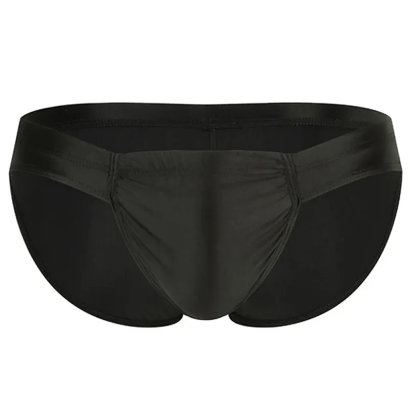 Homens óleo brilhante brilhante muito quente lingerie cintura baixa cuecas respirável para homem unissex calcinha cuecas roupas masculinas — image 3