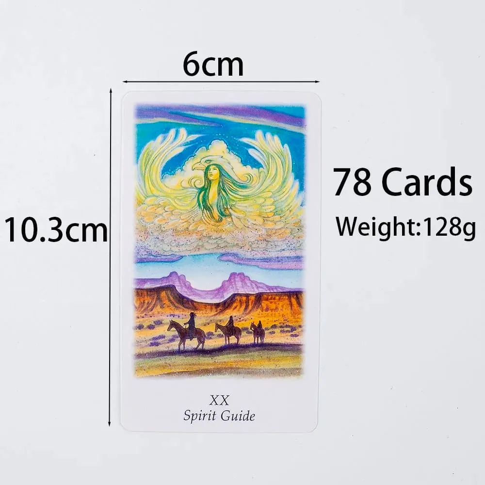 Hot Sales Vision Quest Tarot 78 karet 10,3*6cm Fate Věštění Tarotové karty Věštění karetní hry Společenská stolní hra — image 4