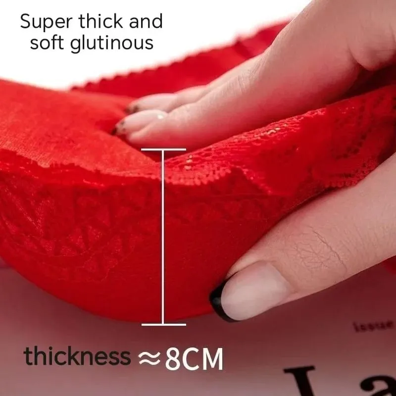 8 CM Extreme Push Up Bra For Flat Chest A Cup Ultra Padded Non Wire Lingerie Creates Cleavage — image 5