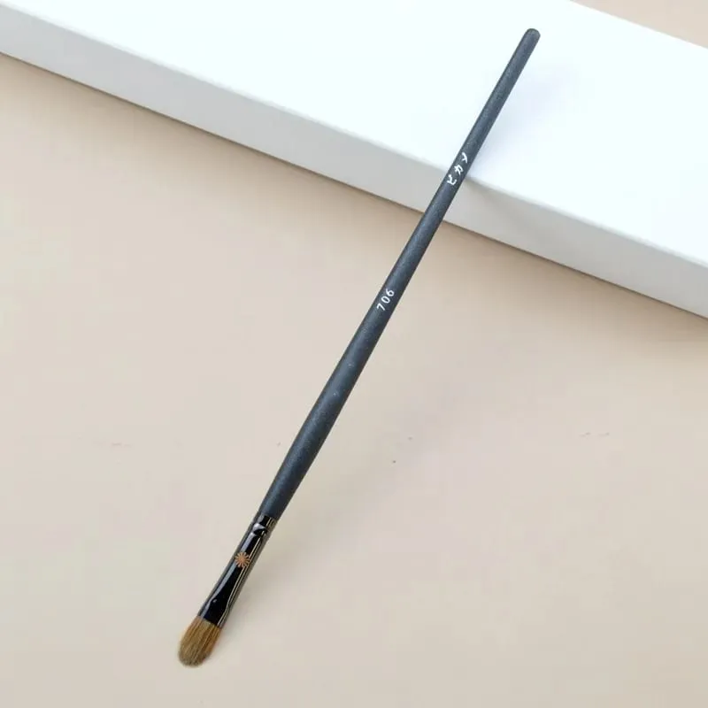 1pc Wisch Make-Up Pinsel Flache Eye Liner Make-Up Pinsel Detail Präzision Concealer Pulver kontur highlight künstler kosmetische werkzeuge — image 24
