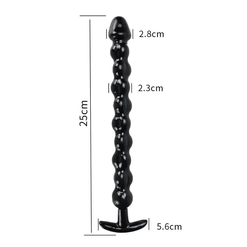 Plugue anal longo com bolas grandes, plugue grande para bunda, brinquedos sexuais eróticos para mulheres, homens, dilatador gay, massageador de próstata, produtos para adultos — image 11