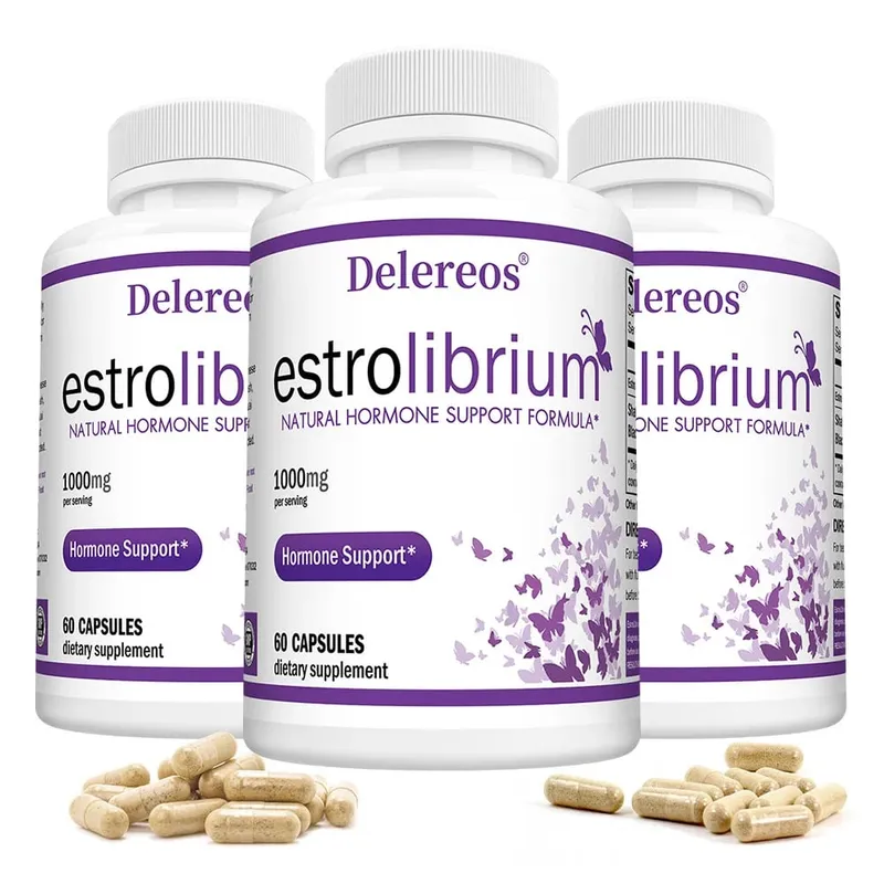 1000mg Hormone Support - Menopause Supplements for Women - Supports Natural Hormonal Balanc Monthly Comfort and Wellness