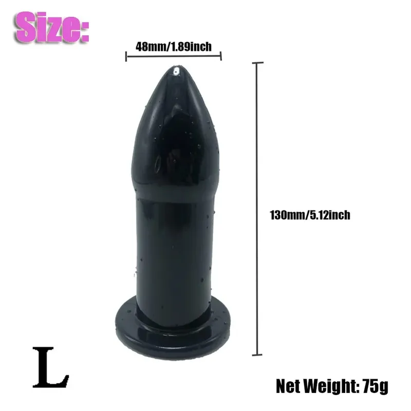 5PCS/Set Anal Plug Bullet Shape Butt Plug Trainer Kit Dilator Progressive Training Adult Sex Toy for Women Men Couples Gear — image 8