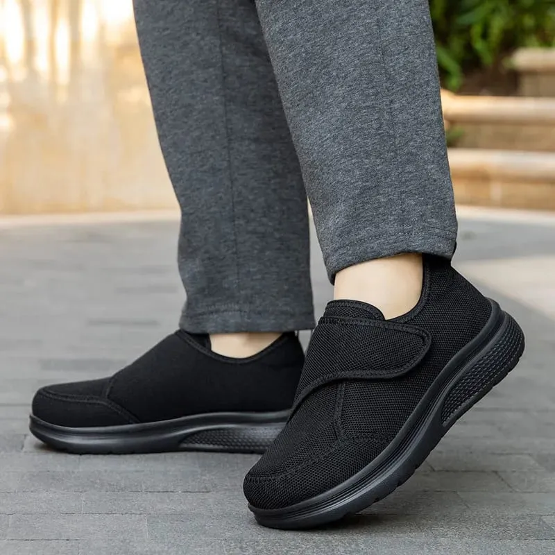 New Wide Toe Men Barefoot Shoes Orthopedics Wide Feet Swollen Shoes Comfortable Diabetic Shoes Walking Shoes Men's Shoes — image 3