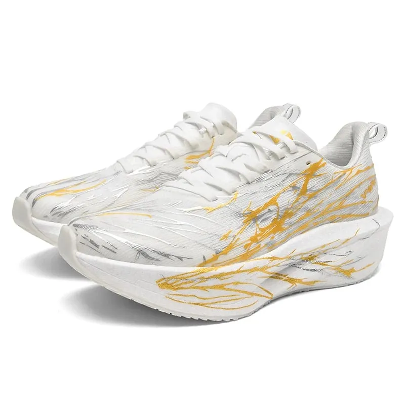 Running Shoes Men Carbon Board Speciality Marathon Sports Breathable Lightweight Women's Comfortable Athletic Nonskid Sneakers