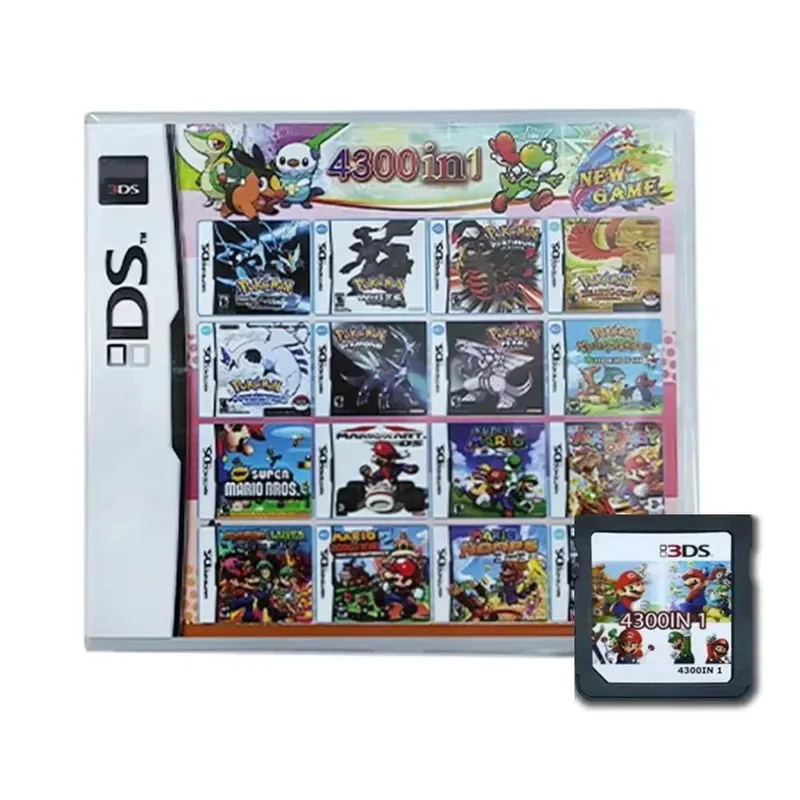 4300 500 520 482 In 1 NDS Multi Game Card Retro Game Cartridge With Box For DS Lite DSi 3DS Game Collection — image 12