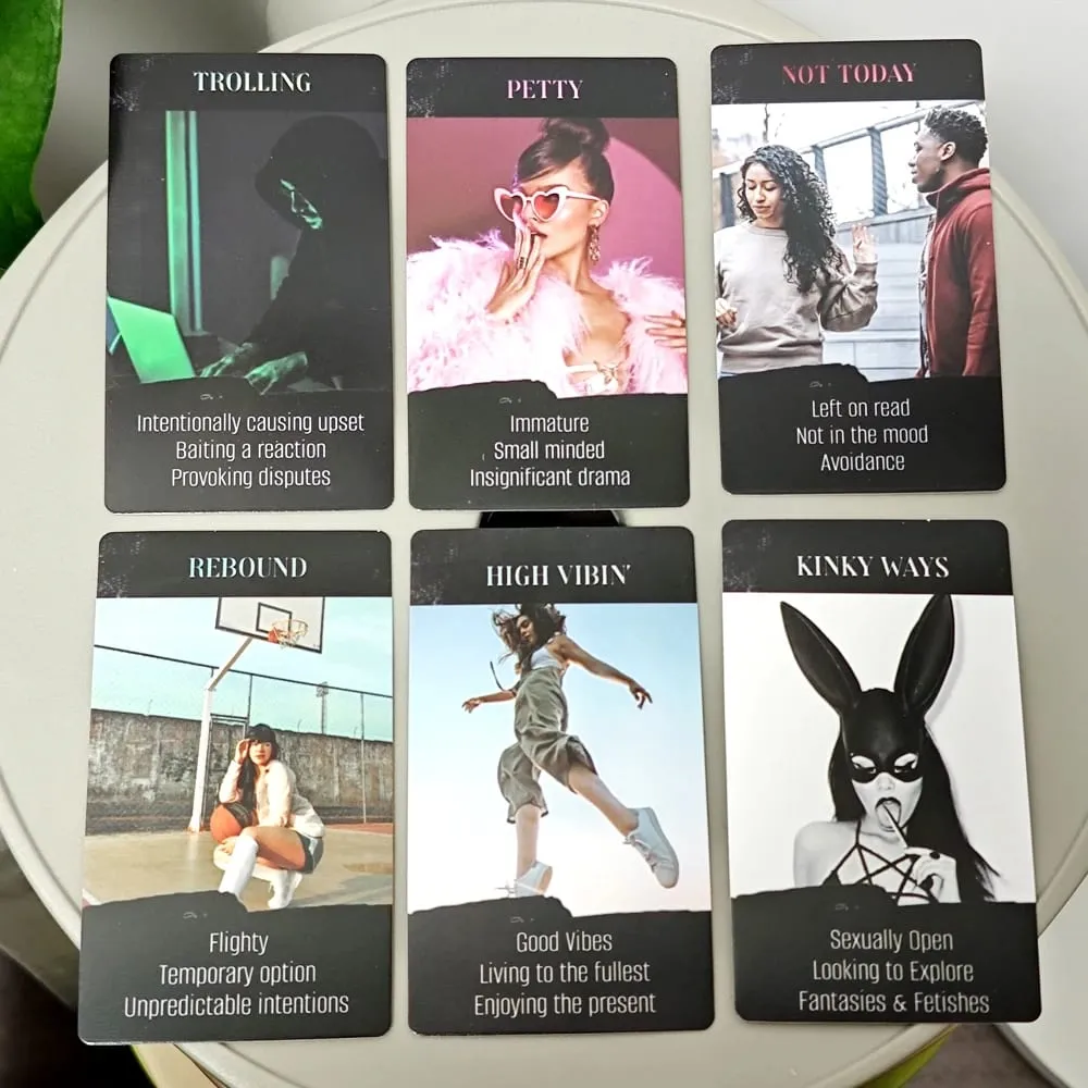 10,3*6 cm What's The Tea Situations Oracle Deck 78 Stk Kort Tarot — image 6