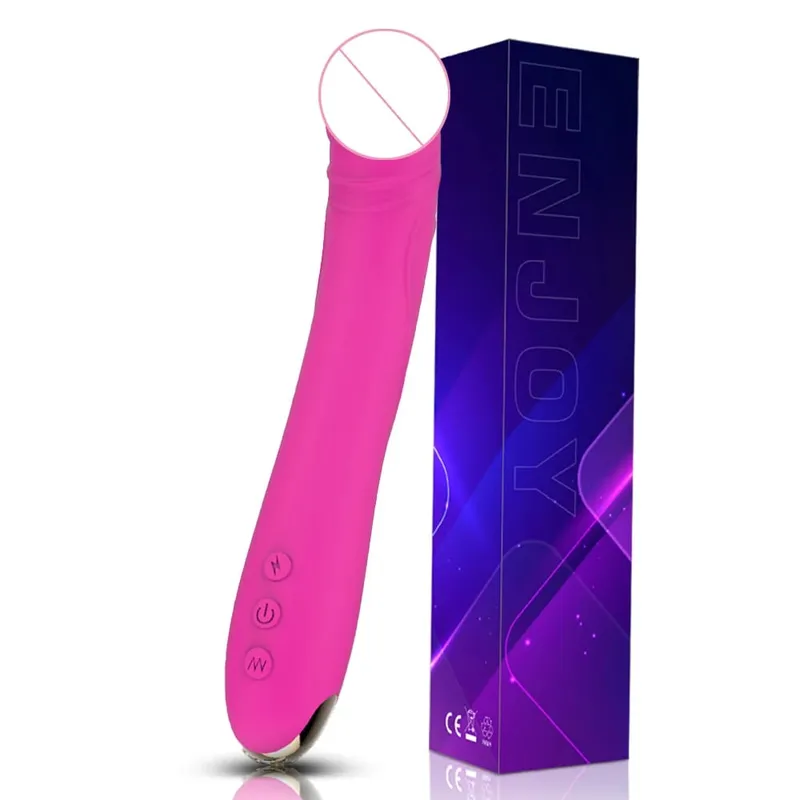 Lengthened Dildo Vibrator for Women Vagina Clitoris Massarger Erotic Toys Soft Skin Feeling Sex Products for Adults