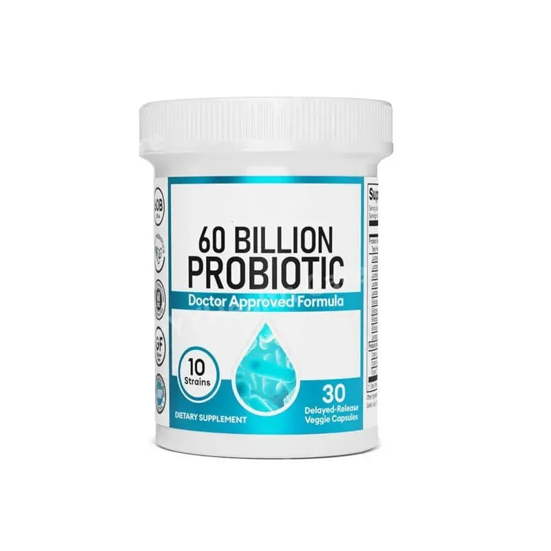 Probiotic Capsules Multi-Strain Probiotic with Organic Prebiotics Daily Digestive Health Supplement — image 9