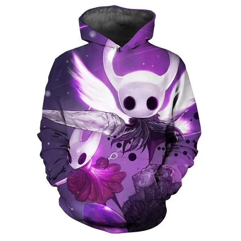 Hollow Knight Game 3D Print Hoodies Men Women Casual Fashion Oversized Sweatshirts Hoodie Harajuku Pullovers Tracksuit Clothing — image 6