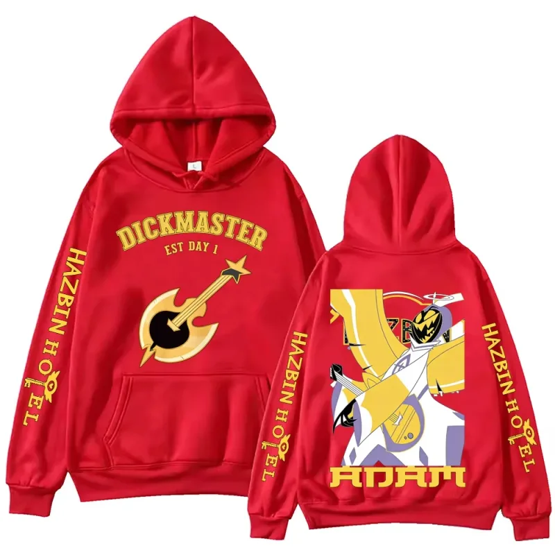 Anime Hazbin Hotel Adam Graphic Printed Hoodies For Man Woman Clothing Long Sleeve Pullover Tops Hip Hop Y2k Trendy Sweatshirt — image 6