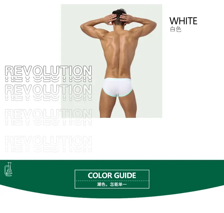 0850 Herr Sexiga Underkläder Trosor Herr Bomull Bekväma Andas Trosor Partihandel Man Kalsonger Cueca Herr Underbyxor — image 9