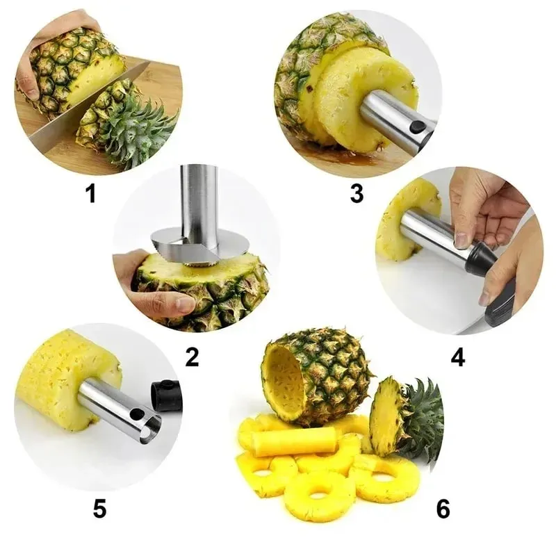 Pineapple Slicer Peeler Cutter Parer Knife Stainless Steel Kitchen Fruit Tools Cooking Tools kitchen accessories kitchen gadgets — image 3