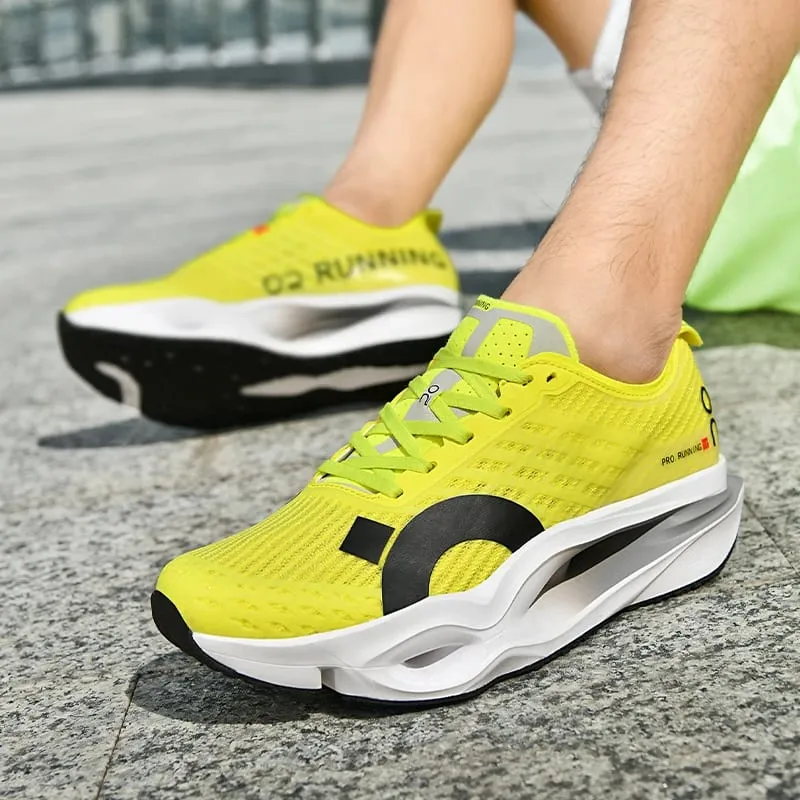 Men Shoes Lightweight Vulcanize Shoes Fashion Sneakers Men Mesh Casual Running Shoes Lac-up Walking Sneakers Zapatillas Hombre — image 5