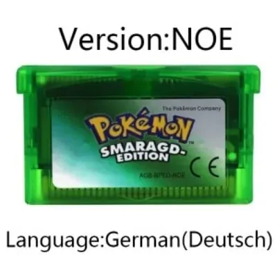 GBA Game Pokemon Series Video Game Cartridge Console Card Pokemon Emerald FireRed Ruby LeafGreen Sapphire Multi-language — image 22
