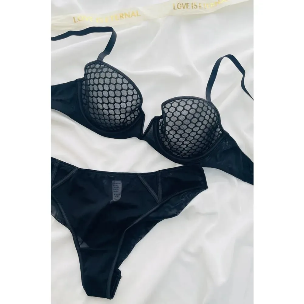Half Cup Minimizer Bra For Women Summer Ultra Thin Soft Underwire Push‑Up French Deep V Neck Plus Size Brassiere 34‑44 B-C CUP — image 4